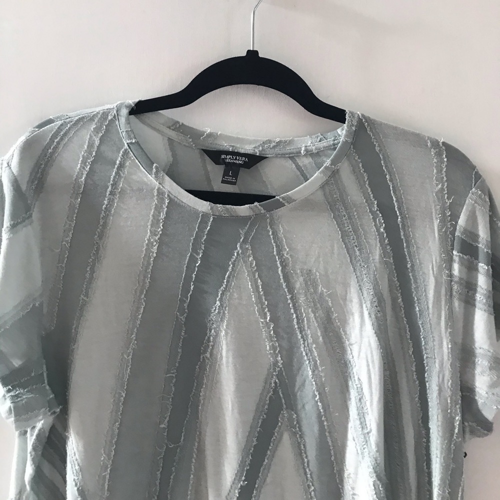 Vera Wang Tunic Top - Picture 2 of 4